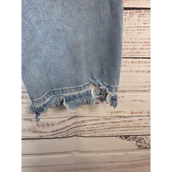 We The Free women's high rise raw hem jeans size 25 - Picture 6 of 9